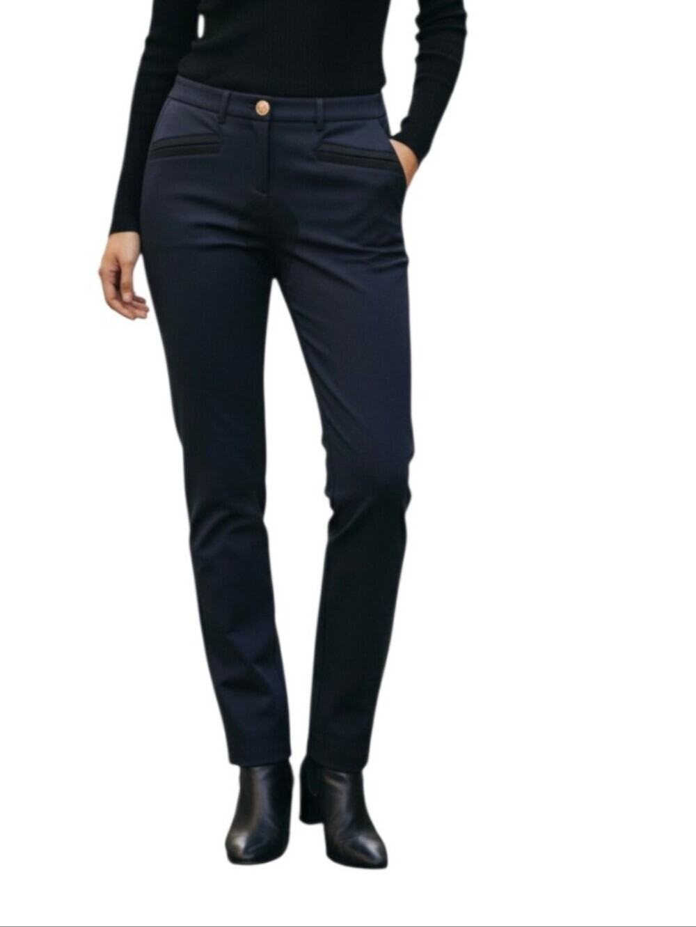 Roberto‎ Cavalli Equestrian-style Riding Trousers / Pants NWT Size 44  Black